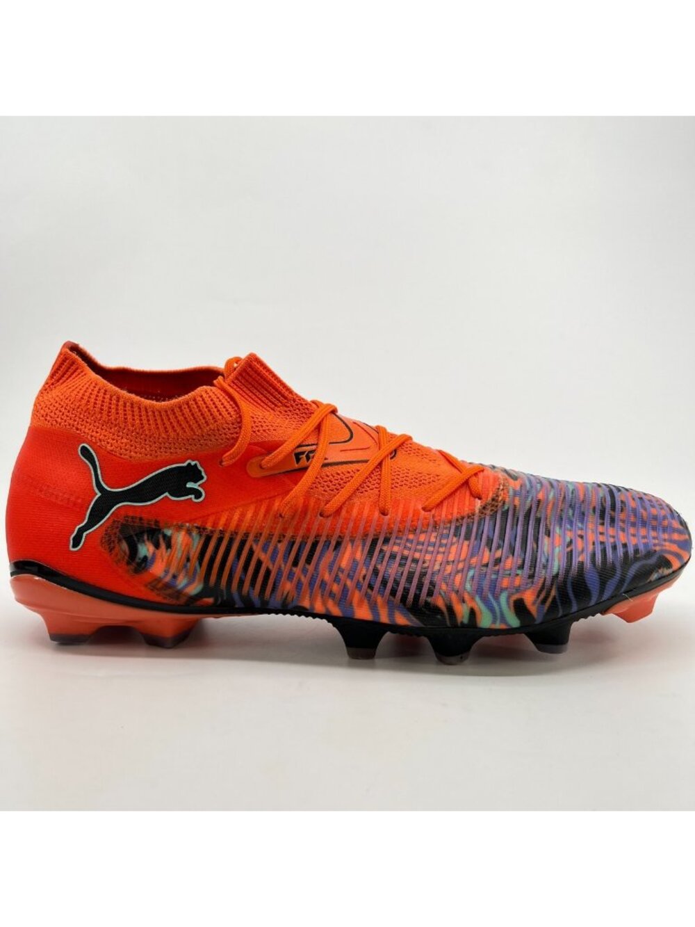 Puma Future 8 Match FG/AG Mens Size 11.5 Orange Running Outdoor Soccer Cleats